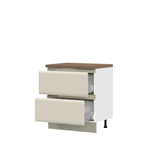 SPODNJI ELEMENT R-90-2MBOX/6 ZA KUHINJO INVICTUS - KAŠMIR MAT LAK