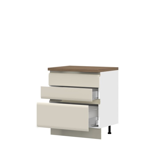 SPODNJI ELEMENT R-80-3MBOX/6 ZA KUHINJO INVICTUS - KAŠMIR MAT LAK