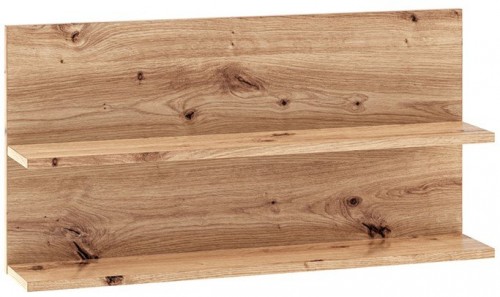 Stenska polica Evi iz laminiranega hrasta - HRAST ARTISAN-HRAST