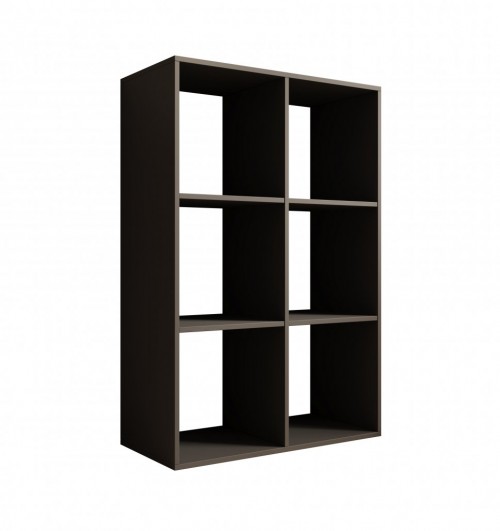 Stenska polica Lenti 2x3 s 6 predali
