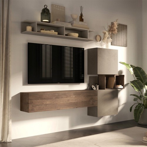 Stenska TV omarica z moderno zasnovo INFINITY 2.0 900003A