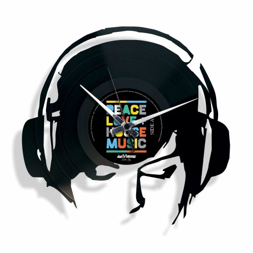 Stenska ura Disc'o'clock DJane@Work