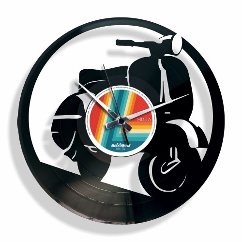 Stenska ura Disc'o'clock Vespa