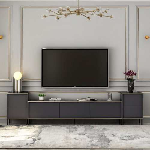 TV omarica Baron (Antracit)
