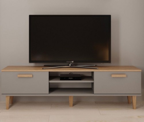 TV OMARICA 160 CM DENVER - SIVA/HRAST 