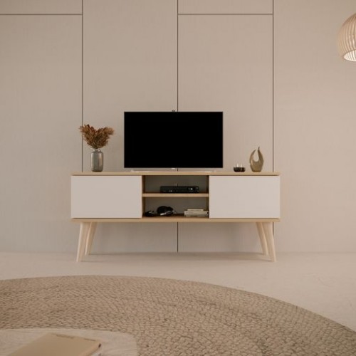 TV OMARICA TORONTO 120 CM - HRAST/BELA