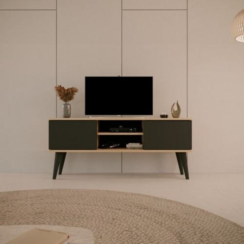 TV OMARICA TORONTO 120 CM - HRAST/ČRNA