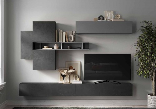 TV omarica v sivi barvi INFINITY 2.0 900044-ADPB