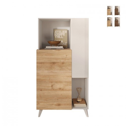 Visoka kredenca z 2 policama, 154x81 cm - MONACO 209075-04K