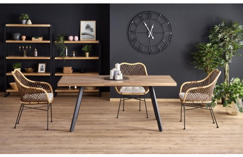 Raztegljiva jedilna miza Celin (160-220 cm)