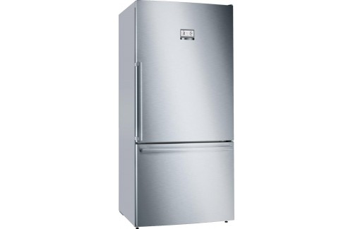 BOSCH Prostostoječi hladilnik z zamrzovalnikom spodaj KGB86AIFP
