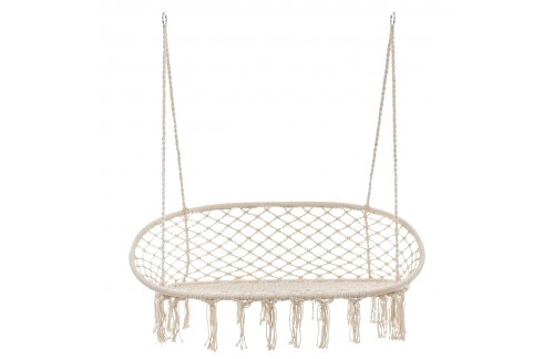 DVOJNI VISEČI VRTNI STOL BRASIL HOOP