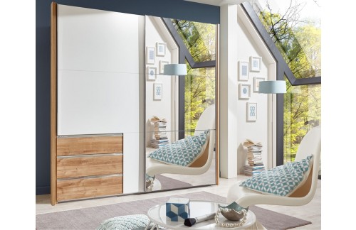 Garderobna omara LEVEL WHITE 2