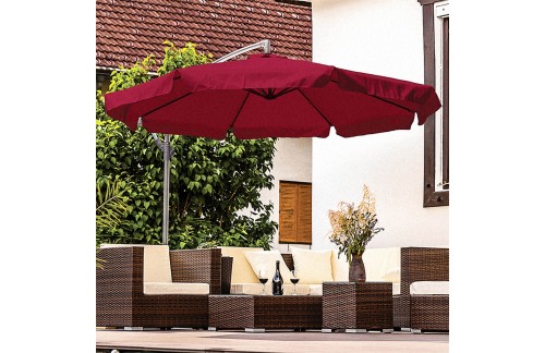 VRTNI SENČNIK PARIZ (BORDO RDEČA)