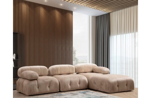 KOTNA SEDEŽNA GARNITURA BUBBLE (VEČ BARV)