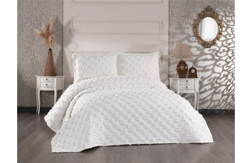 POSTELJNINA BURLESA 240X260 CM - BEŽ