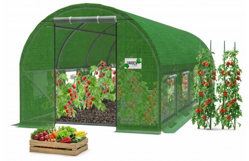 5-segmentni rastlinjak Zelenko 8 x 3 x 2 m