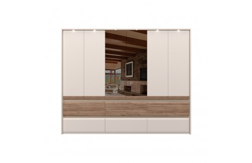 6-DELNA GARDEROBNA OMARA INVICTUS P66-2OG/IC