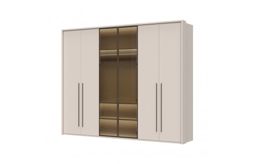 6-delna garderobna omara Kalla Opera P6A-2AL/OP