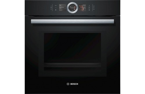 BOSCH Vgradna pečica z dodatno funkcijo pare in mikrovalovno pečico HNG6764B6