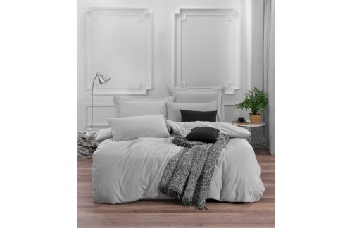 POSTELJNINA FRESH 200x220 CM - SVETLO SIVA
