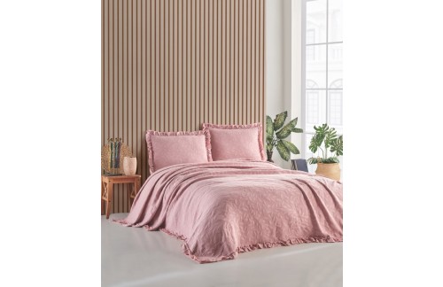POSTELJNINA ILDA 220X240 CM - ROZA