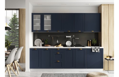 KUHINJE PO MERI - KUHINJA PO MERI ADELE 2,6M - VEČ BARV