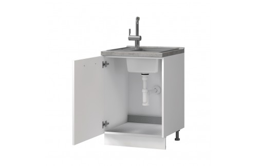 Aluminijasto dno za spodnje elemente širine 60cm ALD-60