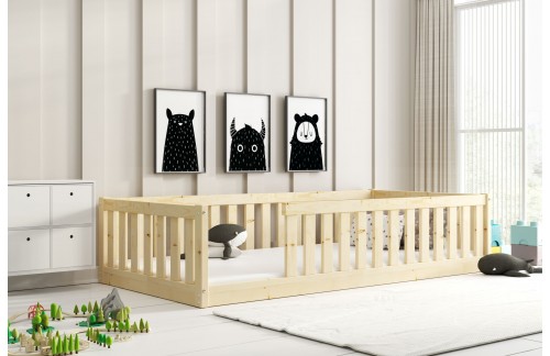 Postelja BELLA SIMA - 90x190cm v več barvah-Bor