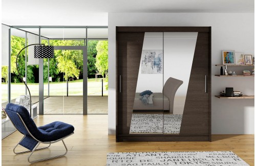 GARDEROBNA OMARA BOLTON 150 CM (VEČ BARV)