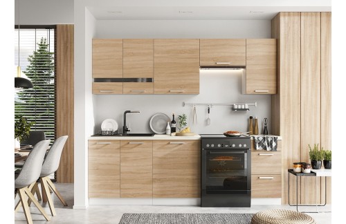 MINI KUHINJE; MINI KUHINJA BONO 1,8/2,4 M - VEČ BARV (TUDI PO MERI / NAROČILU)