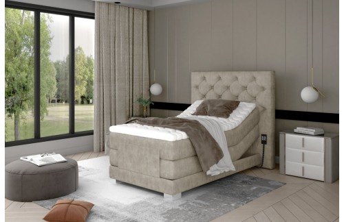 Boxspring postelja Clover z električnim nastavljanjem 90x200