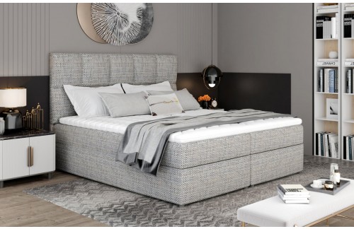 Boxspring postelja Glossy – razkošje udobja in elegance