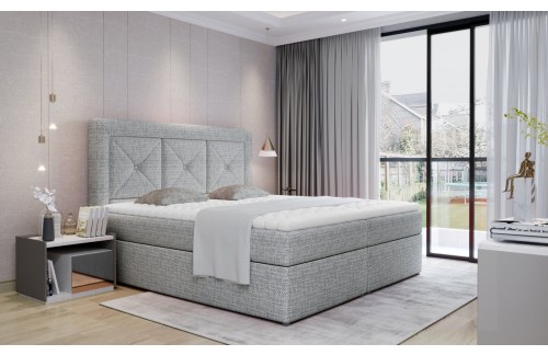 Boxspring postelja Idris – elegantna in udobna izbira