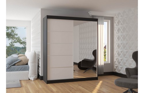 GARDEROBNA OMARA CARO 180 CM (VEČ BARV)