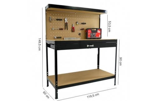 Delovna miza s predalom Laviro