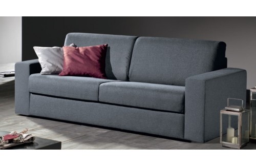 Sedežna garnitura BABA z ležiščem v BELI BARVI- ZADNJI KOS