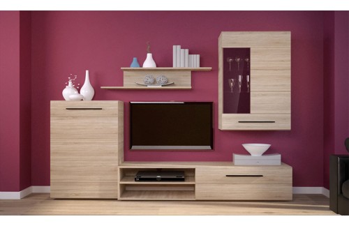 Dnevna soba ANEL-Sonoma hrast RAZPRODAJA