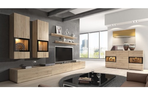 Dnevna soba Baros (san remo) - Veliki set z osvetlitvijo