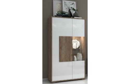 VITRINA RADDA STELA Z OSVETLITVIJO