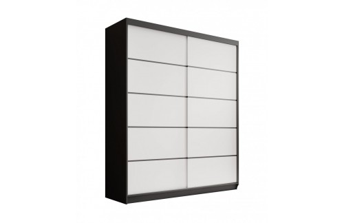 Drsna garderobna omara Hannah 180 cm