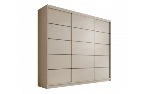 Drsna omara Andy 250 cm z 3 vrati - KAŠMIR