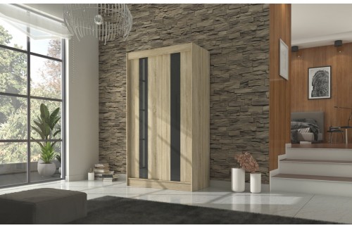 Drsna omara KAREN z lakobelom 120 cm (več barv)