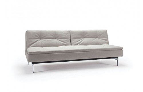 Kavč DUBLEXO SOFA BED s kromiranimi nogicami