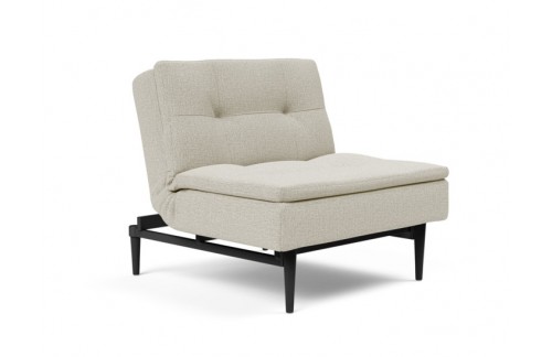 Stol SPLITBACK CHAIR s črnimi stileto nogicami