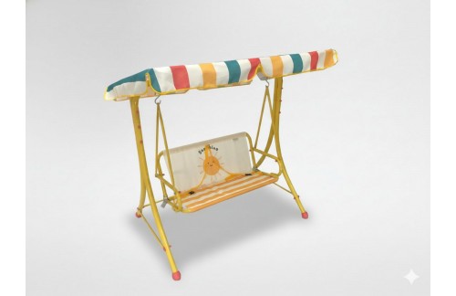 Dvojna vrtna gugalnica Nigan s strešico