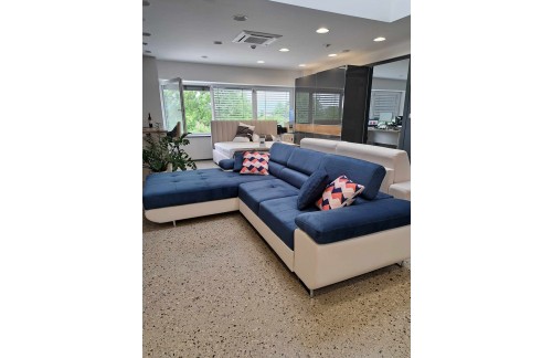 EKSPONAT SEDEŽNA GARNITURA DAMA Z LEŽIŠČEM Monolith77/Soft17