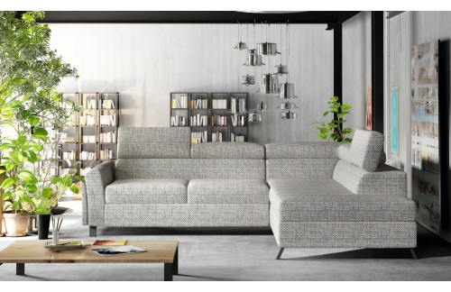 Elegantna kotna sedežna garnitura Kairos