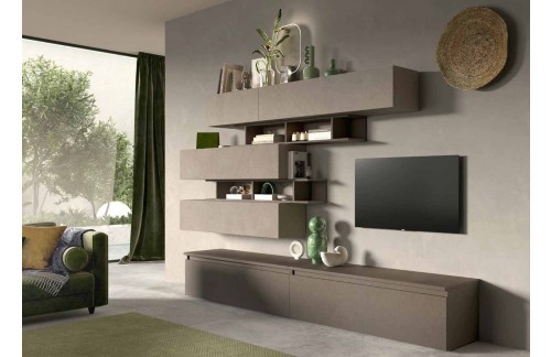 Elegantna TV omarica glina/bronasta INFINITY 2.0 900026