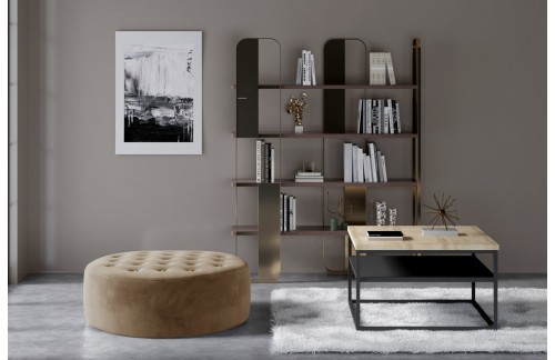 Elegantni okrogli tabure Monty